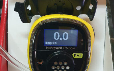 Czujnik stężenia fosforowodoru